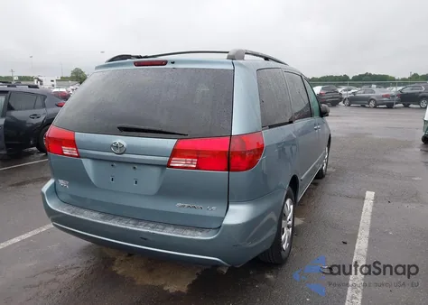 2004 Toyota Sienna Ce/Le из США, поврежденный, VIN 5TDZA23C94S200562